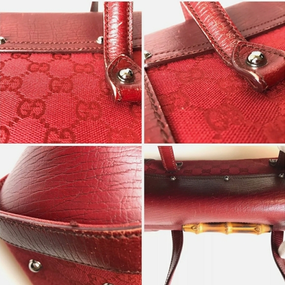 SOLD Gucci Bullet Bag | Red - Picture 7 of 11